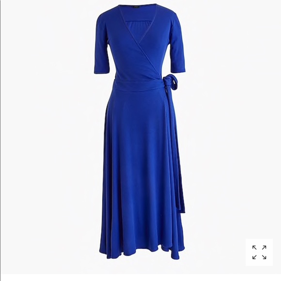 J.Crew Knit Wrap Dress NWT - Picture 3 of 6